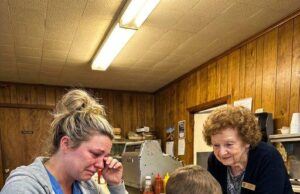 The boy laid one quarter on my counter and asked if it was enough to buy his mother five minutes of peace after a night that nearly broke her.