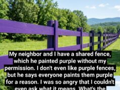 That Purple Fence Is Not Decoration, It is a Legal Warning Most People Completely Miss