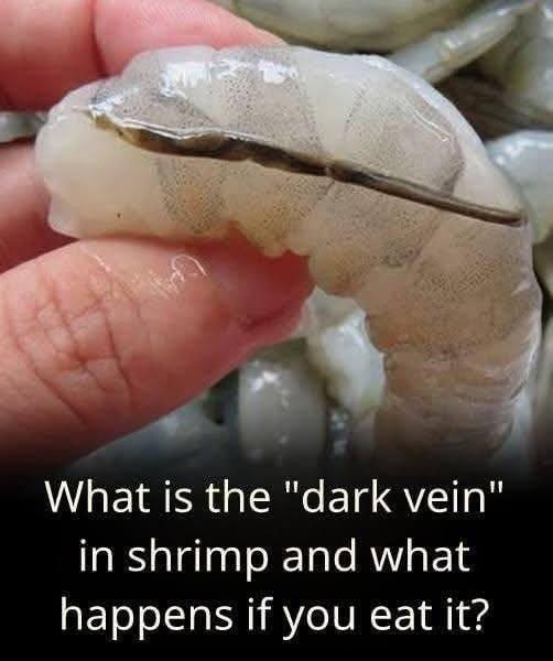 What exactly is the shrimp vein-... See more…👇💬..