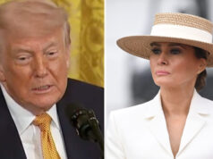 Trump makes bombshell claim about text to Melania as he reveals message on his phone