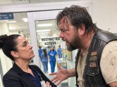 A hospital administrator blocked a veteran biker from his dying premature baby, calling him a “thug”—until the responding police officer recognized the man who saved his life