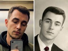 A terrified woman uncovers her boyfriend genetic clone in her grandmother secret high school album from the 1950s exposing a decades old supernatural romance waiting to be completed