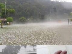 Calm Evening Turns Into Ice Storm Nightmare As Giant Hail Smashes Homes and Leaves Town Reeling