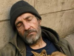 He Had No Home, No Family—except for the Cat That Slept on His Chest Every Night. “she Chose Me,” He Said. “that’s All That Matters.”