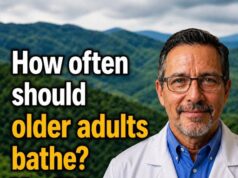How often should people over 70 bathe? 7 key things to know