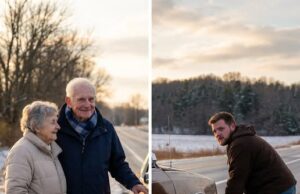 I Stopped to Help Strangers on a Snowy Highway , One Simple Choice Changed My Familys Future Forever!