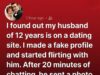 I THOUGHT MY HUSBAND WAS LIVING A DOUBLE LIFE UNTIL I FOUND HIS SECRET PROFILE AND READ THE DEVASTATING TRUTH