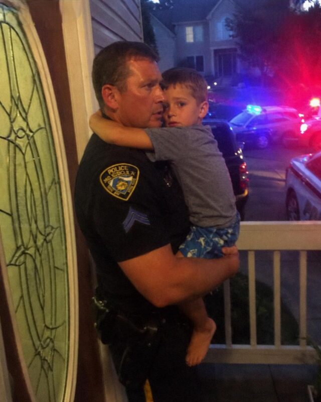 I rushed back from my grueling hospital shift to find an officer carrying my crying toddler but the truth about my teenager completely shattered my entire world