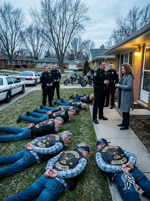 Motorcycle Club Arrested After Protecting A Waitress When Police Refused Help