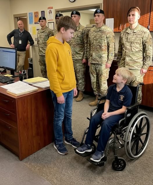 My Twelve Year Old Son Carried His Disabled Best Friend Through A Dangerous Trail And The Next Morning The School Called Me In A Panic