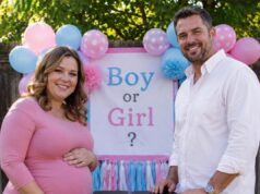 My husband rubbed my pregnant belly while plotting behind my back but my custom jet black gender reveal box completely exposed his sickening double life