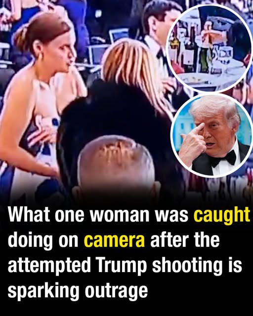 This moment after the attempted Trump shooting has everyone talking…