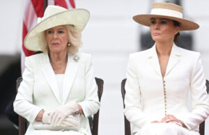 Lip reader reveals Queen Camillaβs βnaughtyβ remark that left Melania speechless