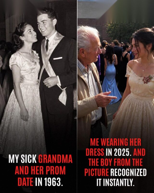 A Strange Elderly Man Recognized My Grandmother’s Dress at My Prom – I Wish I’d Never Taken Him to Her
