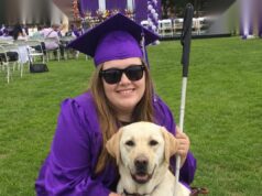 At Graduation, My Blind Daughter’s Guide Dog Started Barking at a Man – Then I Looked Up, and When I Saw Who Was Standing in Front of Me, My Knees Went Weak