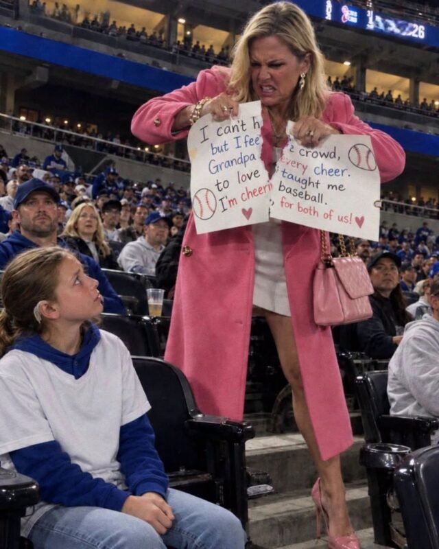 A Woman Ripped My Deaf 11 Year Old Sister s Handmade Sign in Half at a Baseball Game Then Her Favorite Player Saw Everything and Taught Her a Lesson