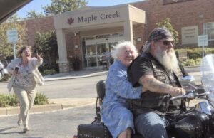 I Called 911 On A Biker Putting My 83-Year-Old Mom On His Harley