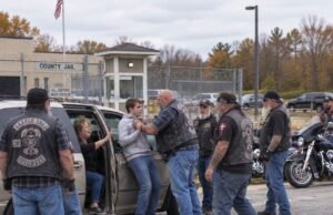 My Girl s Abuser Got 6 Months So 80 Bikers Waited At The Prison Gate When He Got Out