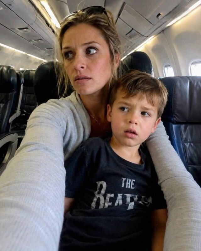 My Son and I Got on My Pilot Husbands Flight to Surprise Him Then He Said Something over the Speakers That Made Us Stop Smiling