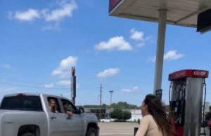 Shattered At The Gas Station