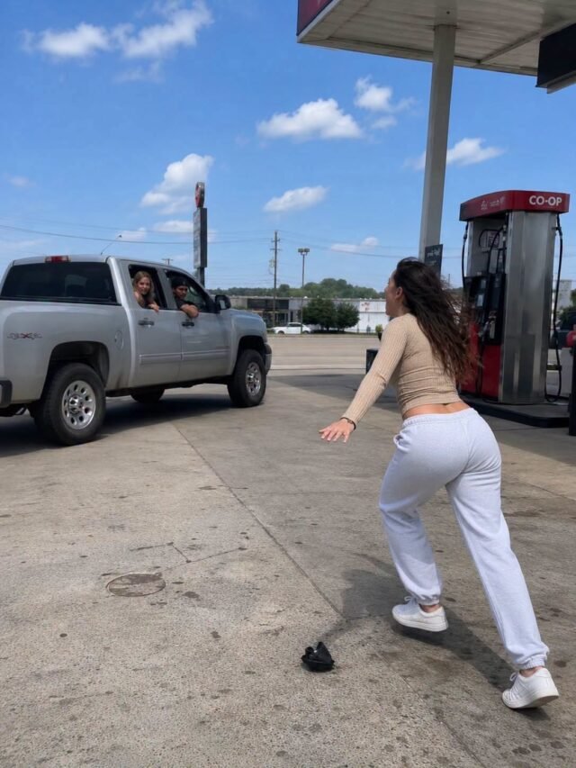 Shattered At The Gas Station