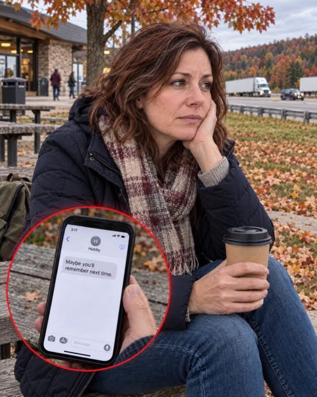 A Man Left His Wife Alone at a Highway Rest Stop Because She Took Too Long