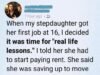 I Asked My Sixteen Year Old Stepdaughter for Rent and Learned a Painful Lesson
