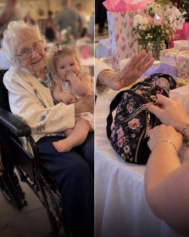 My 101-Year-Old Grandmother Couldn’t Walk but Refused to Miss My Daughter’s First Birthday – She Arrived with a Bag on Her Wheelchair