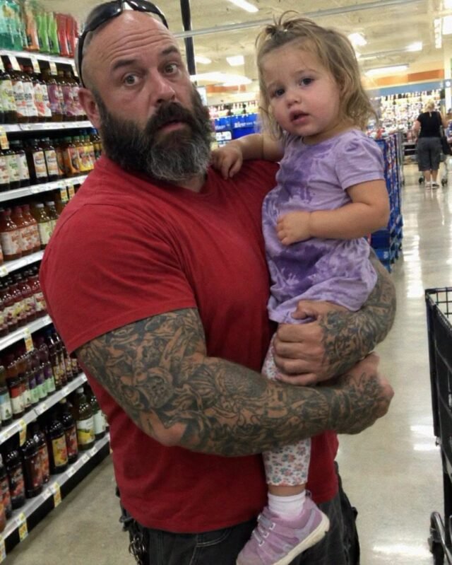 My Husband Always Covered His Tattoos in Public Until a Stranger Recognized One in a Store and Said Something That Made Me Burst Into Tears