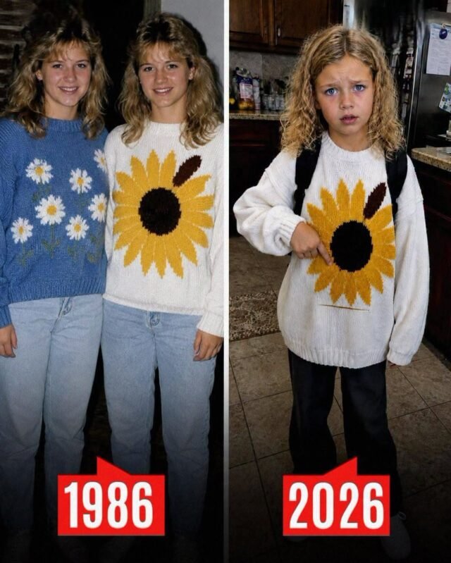 My Twin Sister Disappeared in Her Sunflower Sweater on Our 16th Birthday in 1986 40 Years Later My Granddaughter Came Home Wearing It