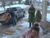 I was days away from my due date when I caught my husband dismantling our custom-built crib. “”My sister needs it more, she’s having twins,”” he grunted, loading it into his truck. When I stood on the porch, crying and begging him to stop, his mother shoved me aside. “”Don’t be selfish,”” she spat. My foot slipped on the icy top step. I tumbled down, hitting the concrete hard. As they drove away, ignoring my screams, a sharp, tearing pain ripped through my stomach… and the snow beneath me started turning red.